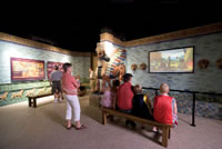 Creation Museums exhibit area on the Tower of Babel