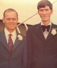 Ken with his dad at Kens wedding