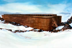 Painting of Noah's Ark by Elfred Lee