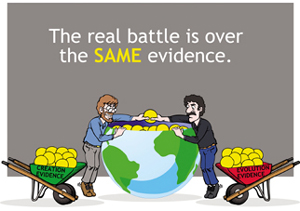 The real battle is over the same evidence.